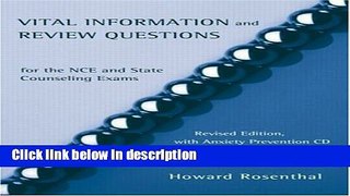 Ebook Vital Information and Review Questions for the NCE Study Set Full Download