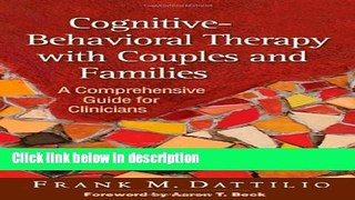 Books Cognitive-Behavioral Therapy with Couples and Families: A Comprehensive Guide for Clinicians