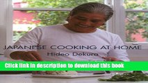 Books Japanese Cooking at Home Full Online