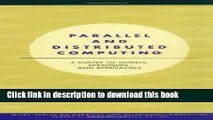 Books Parallel and Distributed Computing: A Survey of Models, Paradigms and Approaches (Wiley
