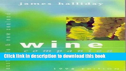 Ebook Wine Companion Austrialia (1998 Edition) Free Online
