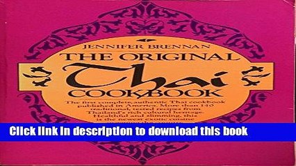 Books Original Thai Cookbook Free Online