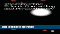 Ebook Integrative and Eclectic Counselling and Psychotherapy Free Online