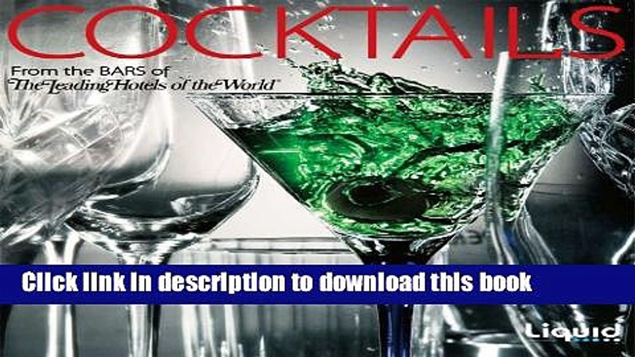 Books Cocktails from the Bars of the Leading Hotels of the World Free Online