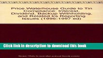 Books The Price Waterhouse Guide to Tin Compliance: Interest, Dividend, Backup Withholding and