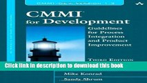 Ebook CMMI for Development: Guidelines for Process Integration and Product Improvement (3rd