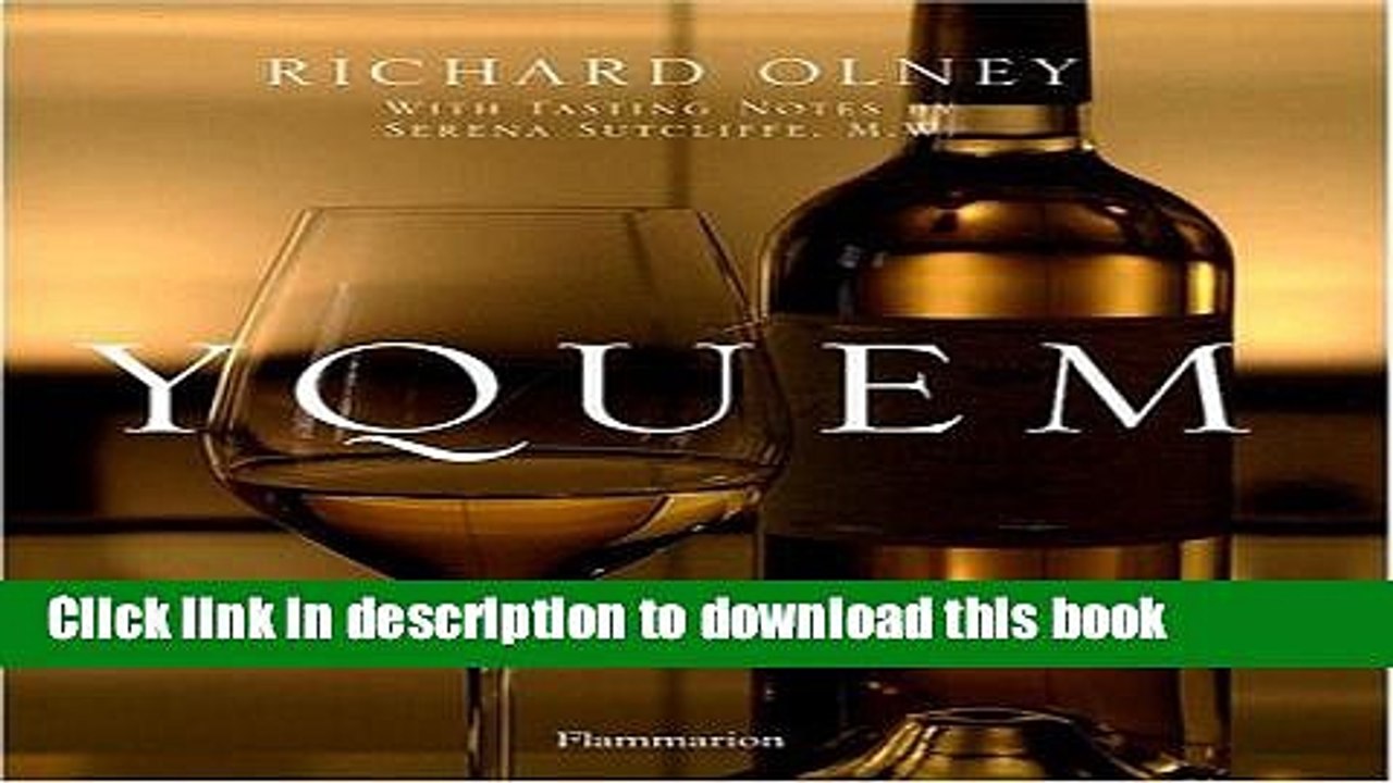 Ebook Yquem Full Online