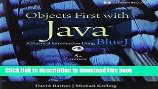 Ebook Objects First with Java: A Practical Introduction Using BlueJ (5th Edition) Full Online