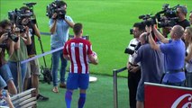 La présentation de Kévin Gameiro à l'Atlético Madrid