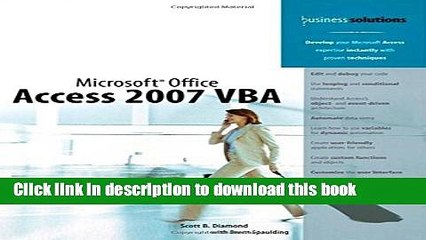 Books Microsoft Office Access 2007 VBA Full Online