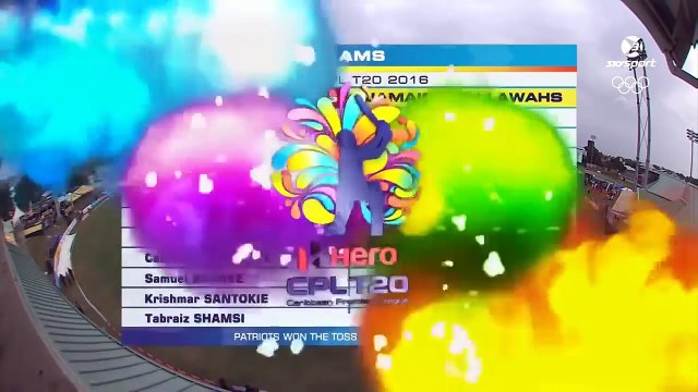 CPL T20 2016 Highlights Match 4 St Kitts and Nevis Patriots v Trinbago Knight Riders
