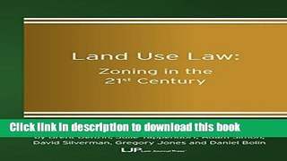 PDF  Land Use Law: Zoning in the 21st Century  Online