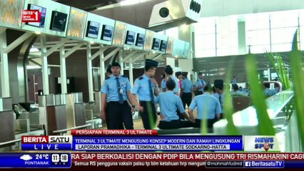 Persiapan Terminal 3 Ultimate Jelang Dioperasikan