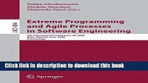 Books Extreme Programming and Agile Processes in Software Engineering: 7th International