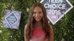 Maddie Ziegler Teen Choice Awards 2016 Green Carpet Arrivals