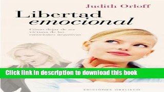 Books Libertad emocional (Coleccion Psicologia) (Spanish Edition) Full Online