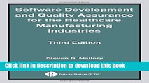 Ebook Software Development and Quality Assurance for the Healthcare Manufacturing Industries,