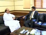 CM Sindh SYED MURAD ALI SHAH Meets on Manzoor Wassan
