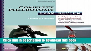 Books Complete Phlebotomy Exam Review, 1e Free Online