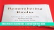 Books Remembering Ritalin: A Doctor and Generation Rx Reflect on Life and Psychiatric Drugs Free