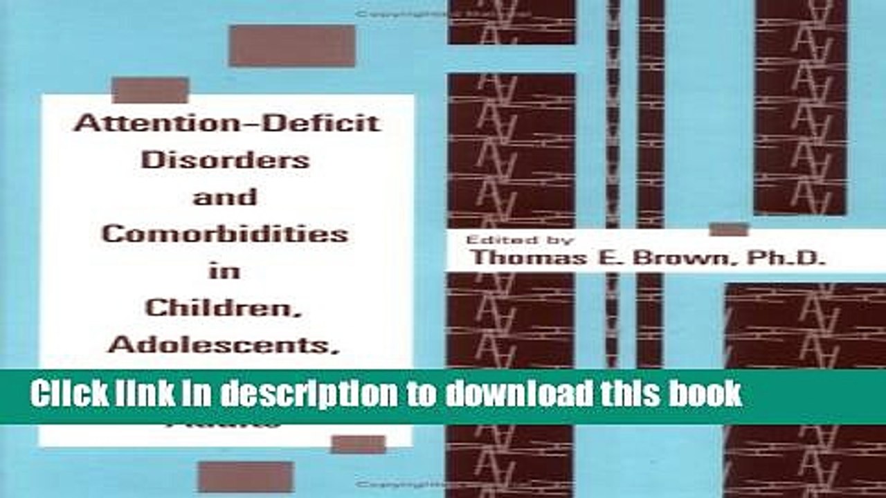Ebook Attention-Deficit Disorders and Comorbidities in Children, Adolescents, and Adults Free Online