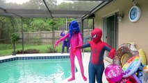 Spiderman Pokemon GO Zombie Attack! Spiderman vs Joker vs Pink Spidergirl Funny Superheroe