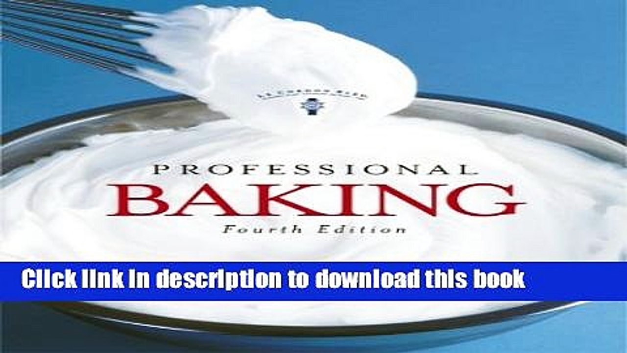 Ebook Professional Baking Full Download