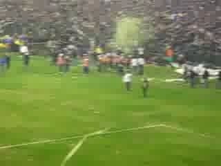 Ambiance entrée des joueurs Boca - Gremio