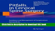 Ebook Pitfalls in Cervical Spine Surgery: Avoidance and Management of Complications Free Online