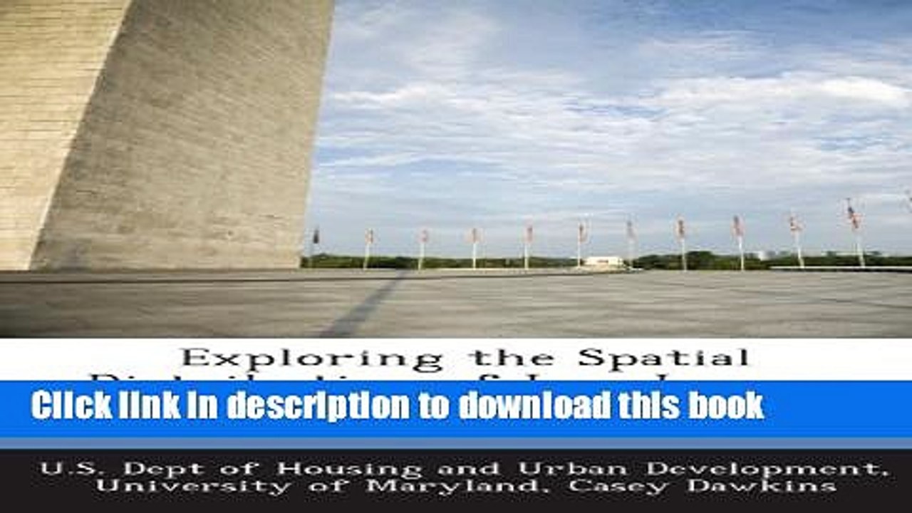 [Read PDF] Exploring the Spatial Distribution of Low Income Housing Tax Credit Properties Ebook