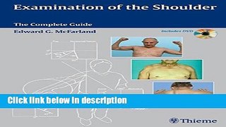 Ebook Examination of the Shoulder: The Complete Guide Full Online