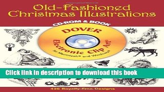 Ebook Old-Fashioned Christmas Illustrations (Dover Electronic Clip Art) (CD-ROM and Book) Free