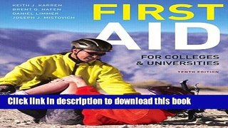 Books First Aid for Colleges and Universities Full Download KOMP