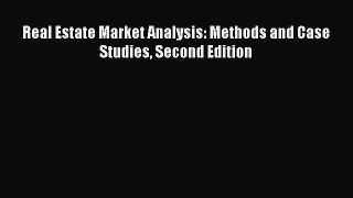 Free Full [PDF] Downlaod  Real Estate Market Analysis: Methods and Case Studies Second Edition