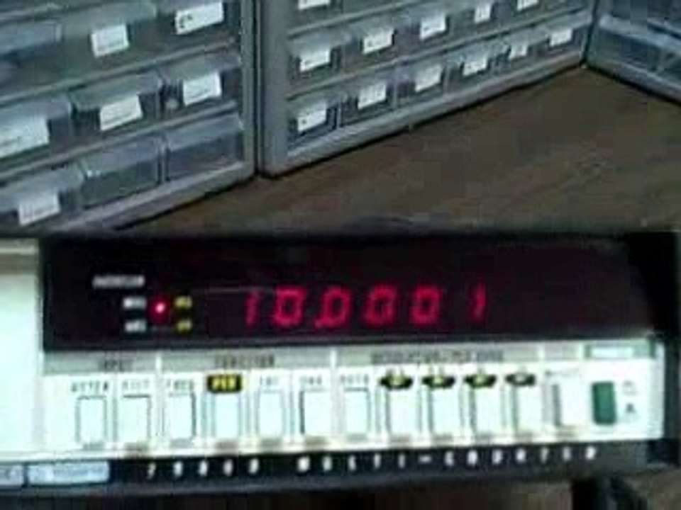 Fluke 1900a Frequency Counter Testing