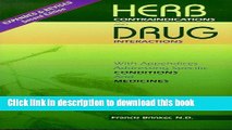 Read Herb Contraindications And Drug Interactions, Second Edition PDF Free