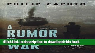 Books A Rumor of War Free Download
