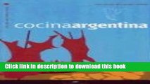 Ebook Cocina Argentina (Cocina Internacional) (Spanish Edition) Free Online