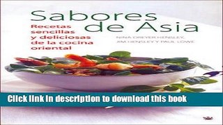 Books Sabores de Asia (Flavors of Asia) (Spanish Edition) Full Online
