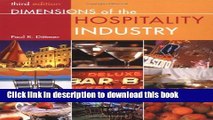 Books Dimensions of the Hospitality Industry: An Introduction, 3rd Edition Free Online