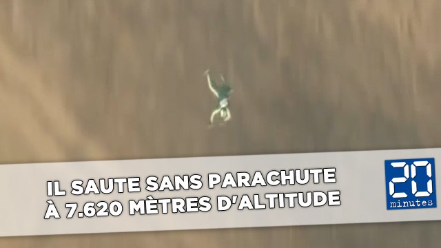 Luke Aikins saute sans parachute à 7.620 mètres d'altitude