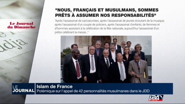 Polémique sur l'énumération des victimes dans la tribune des personnalités musulmanes dans le JDD