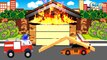 Cartoons for children: Ambulance, Police Car, Fire Truck, Racing Cars | Emergency Vehicles