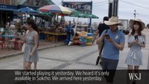 Pokémon Go Gamers Flock to Sokcho, South Korea