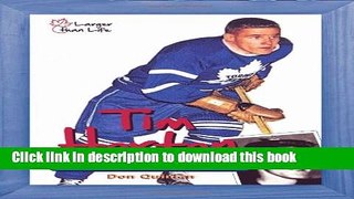 Books Tim Horton: From Stanley Cups to Coffee Cups Full Online