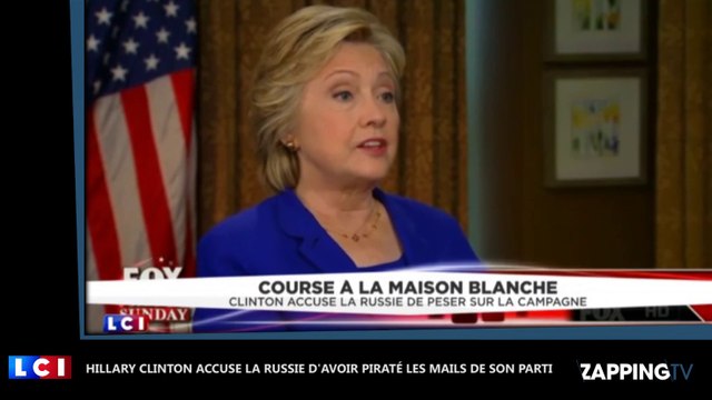 Présidentielle Américaine : Hillary Clinton accuse la Russie d'avoir piraté le parti démocrate (Vidéo)