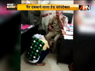 Constable caught taking leg massage from complainant, suspended