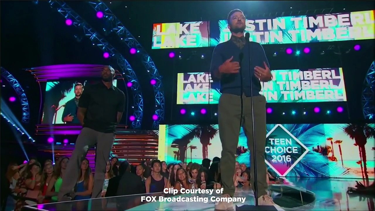 Justin Timberlake Accepts Decade Award At 2016 Teen Choice Awards