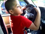 Youngest Driver 4 years old Syed Mustafa
