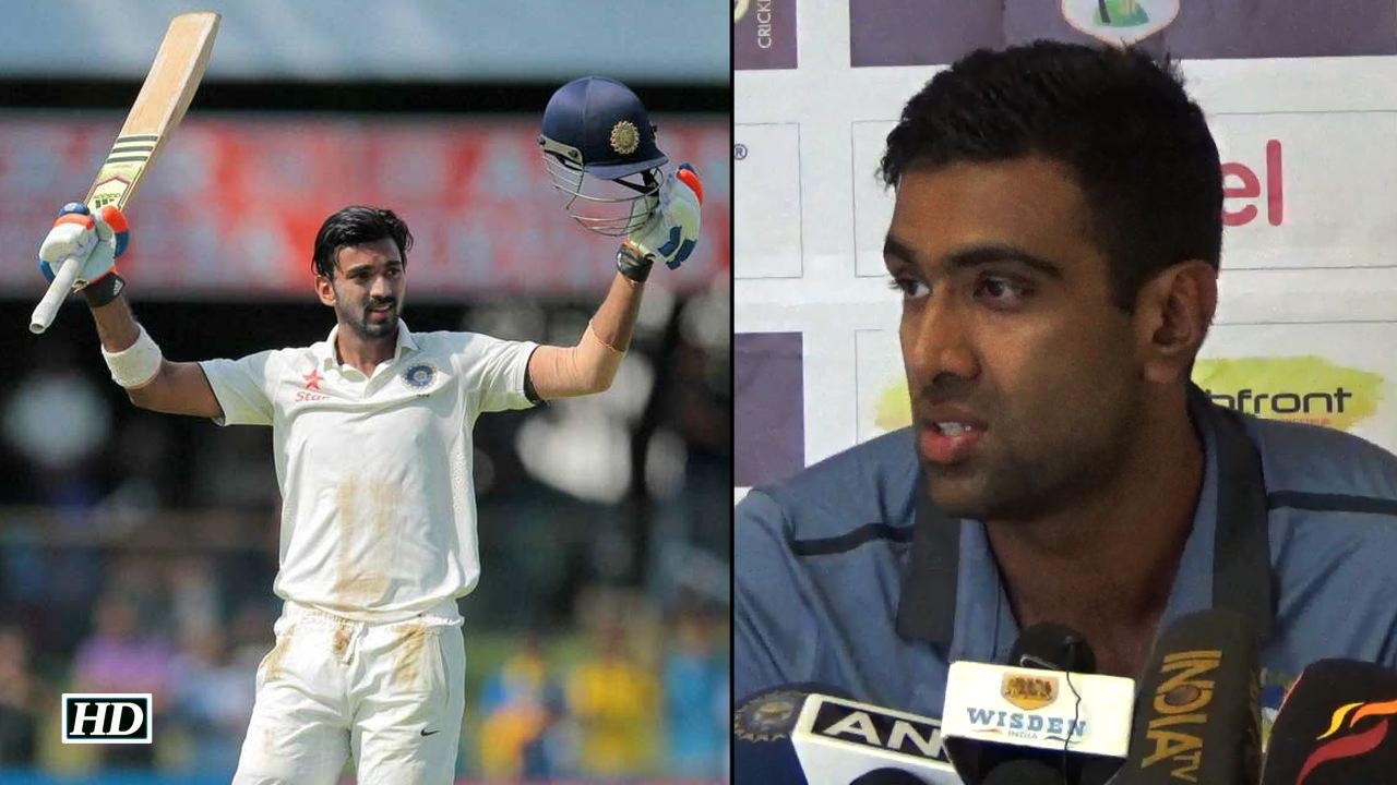 IND Vs WI 2nd Test KL Rahul batting machine Ashwin